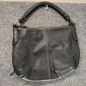 Vintage Le‎ Tanneur French Leather Shoulder Bag Crossbody Iconic Designer Boho